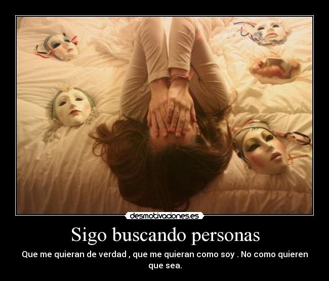 Sigo buscando personas -