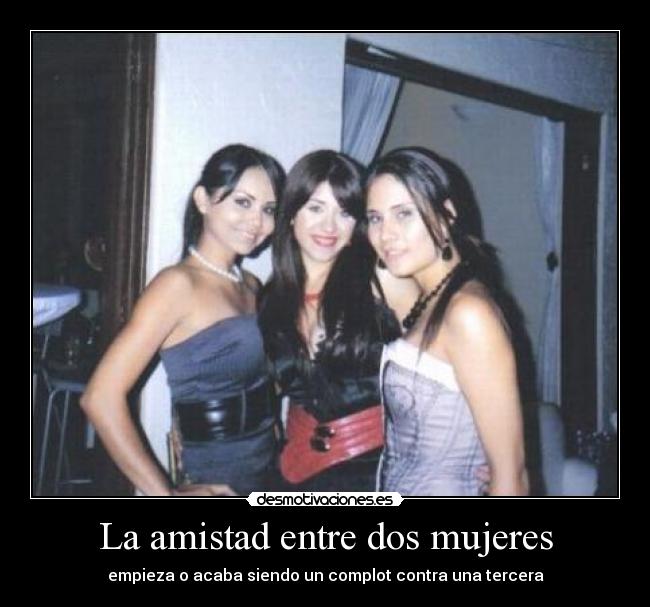 La amistad entre dos mujeres -
