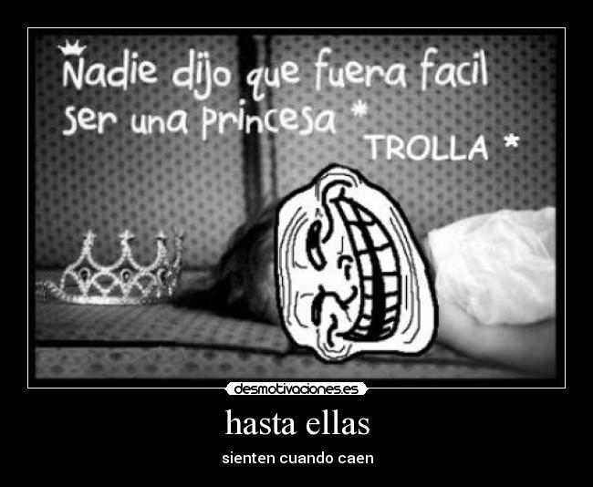 hasta ellas - sienten cuando caen