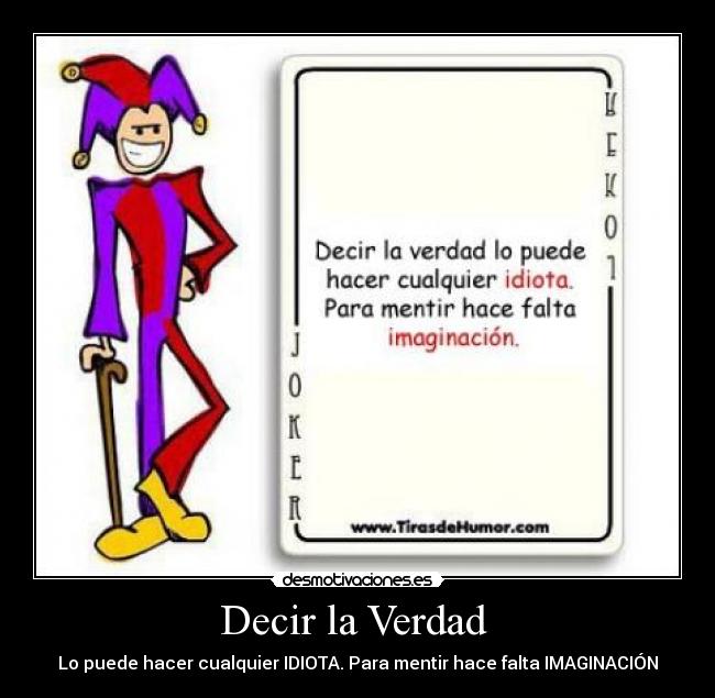 Decir la Verdad -