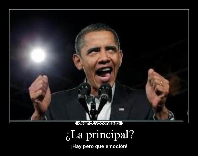 ¿La principal? - 
