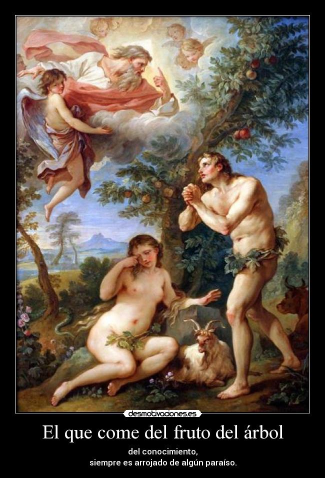 El que come del fruto del árbol -