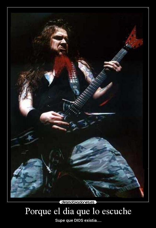 carteles dimebag darrel lance abott pantera religion metal desmotivaciones