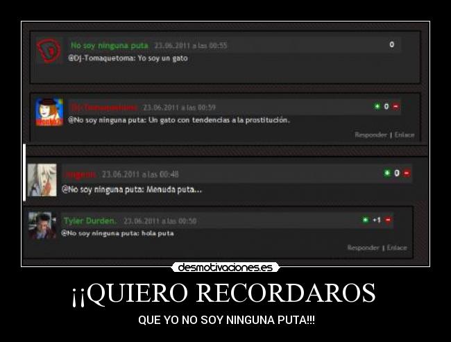 ¡¡QUIERO RECORDAROS  - 