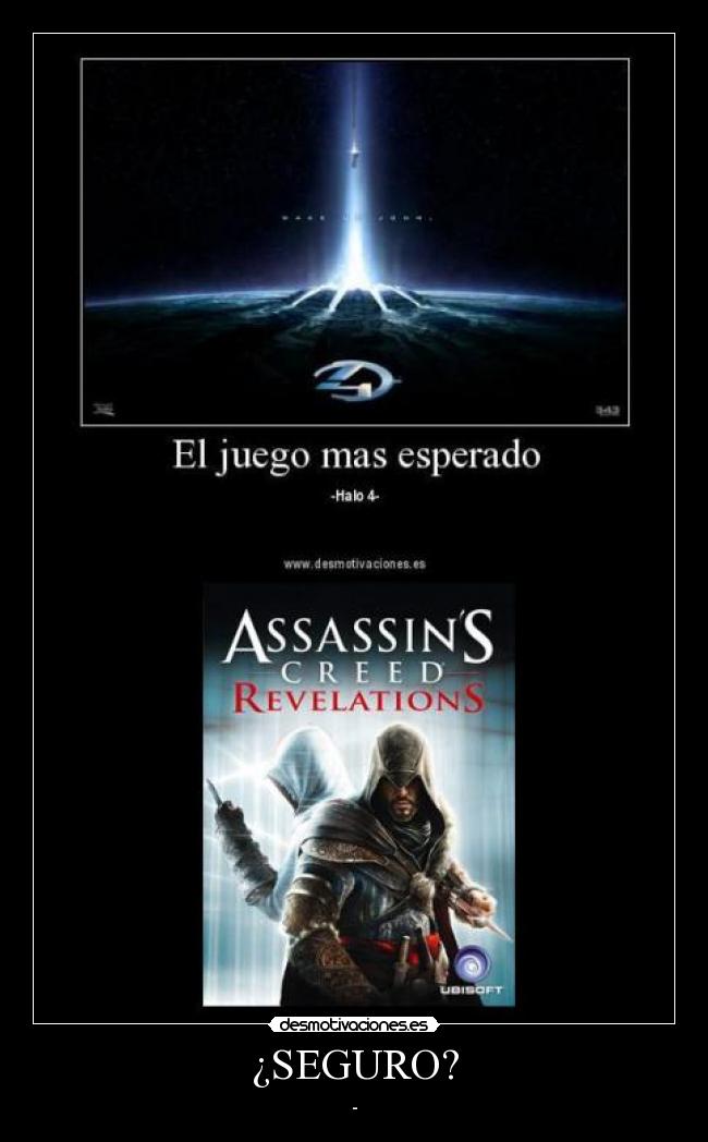 carteles altair ezio assasin creed revelations desmotivaciones