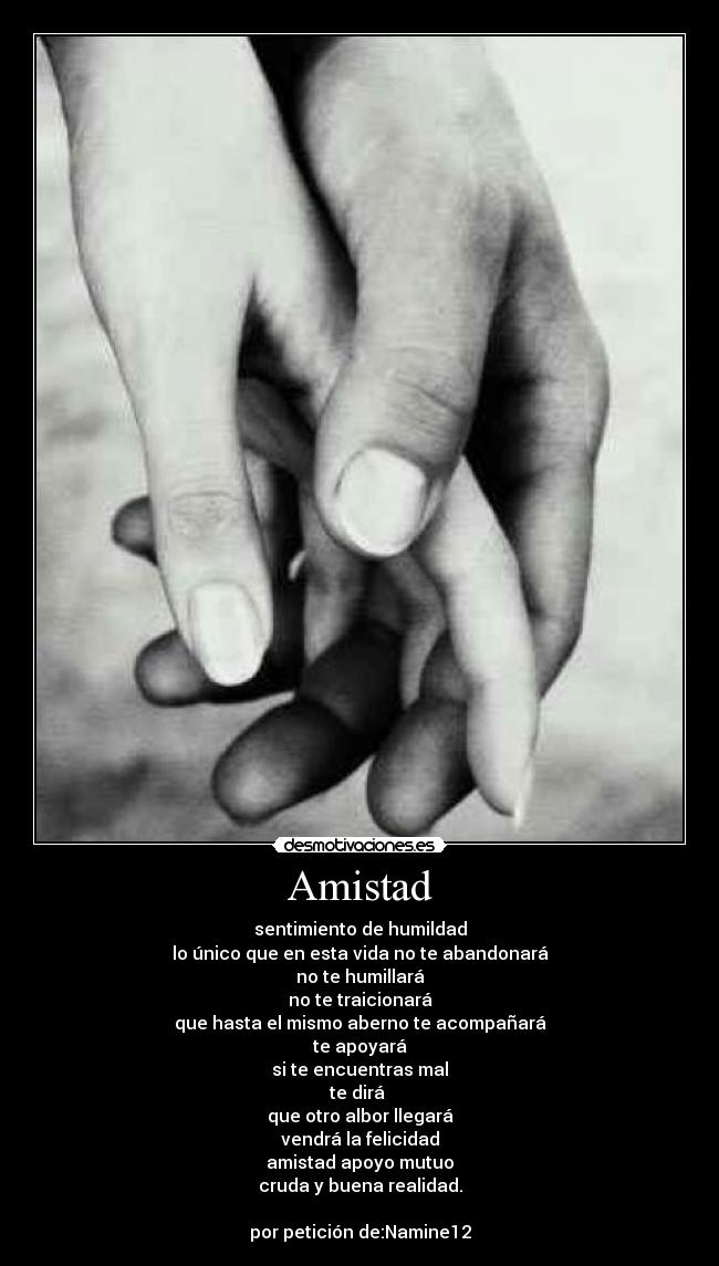 carteles amistad desmotivaciones