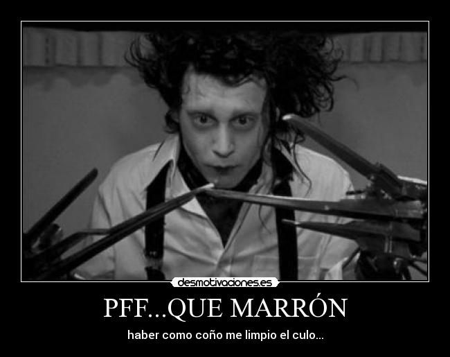 PFF...QUE MARRÓN - 