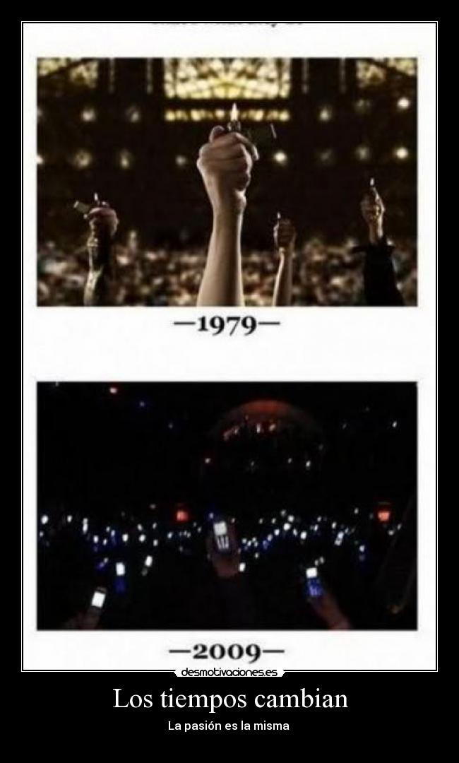 Los tiempos cambian -