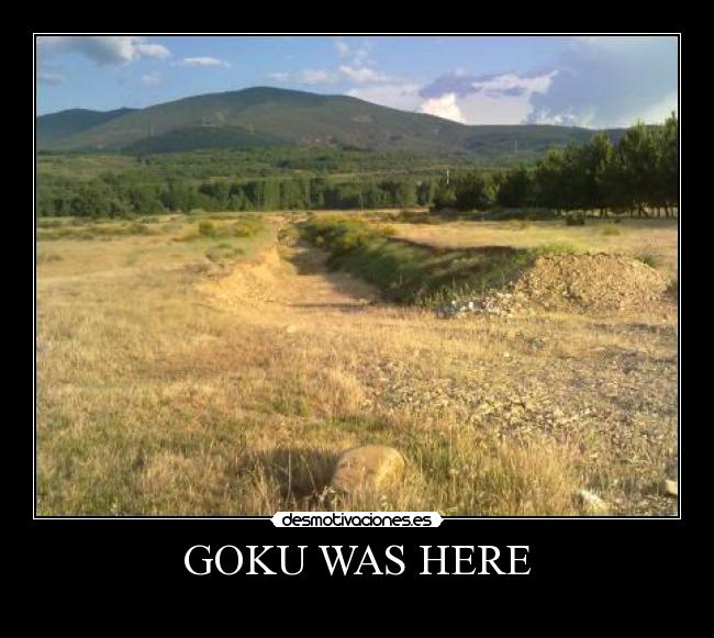 GOKU WAS HERE - 