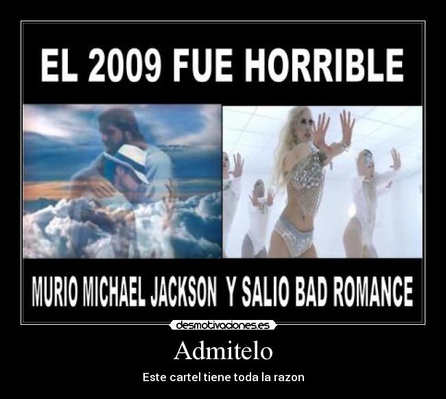 Admitelo - Este cartel tiene toda la razon