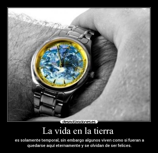 La vida en la tierra  - 