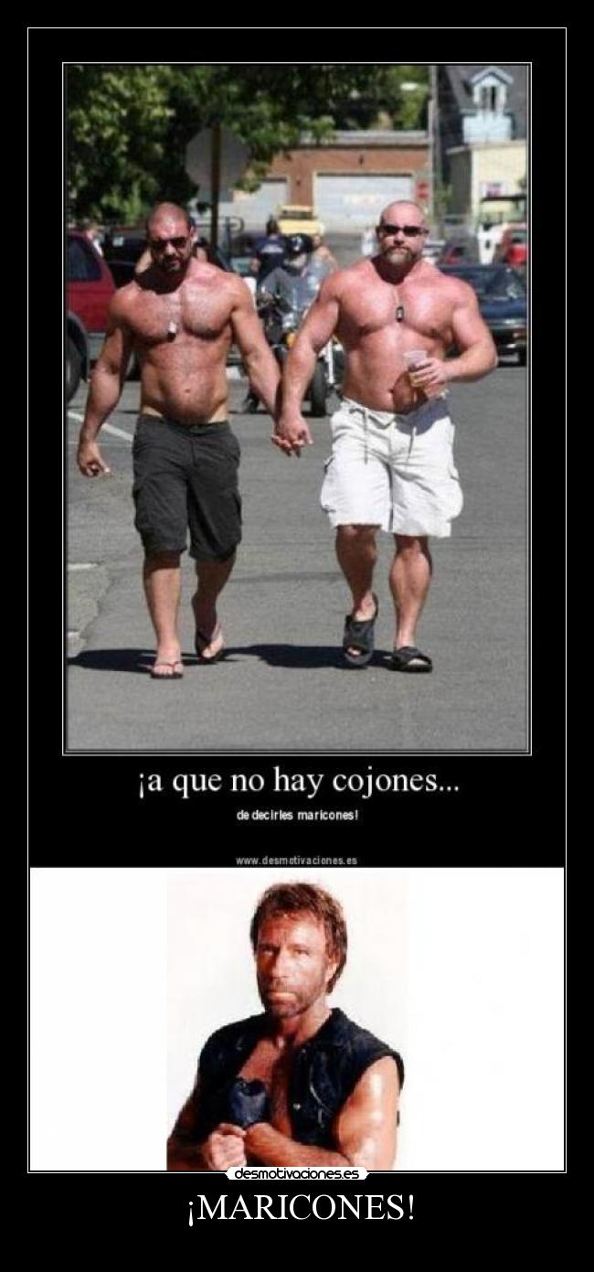 ¡MARICONES! -