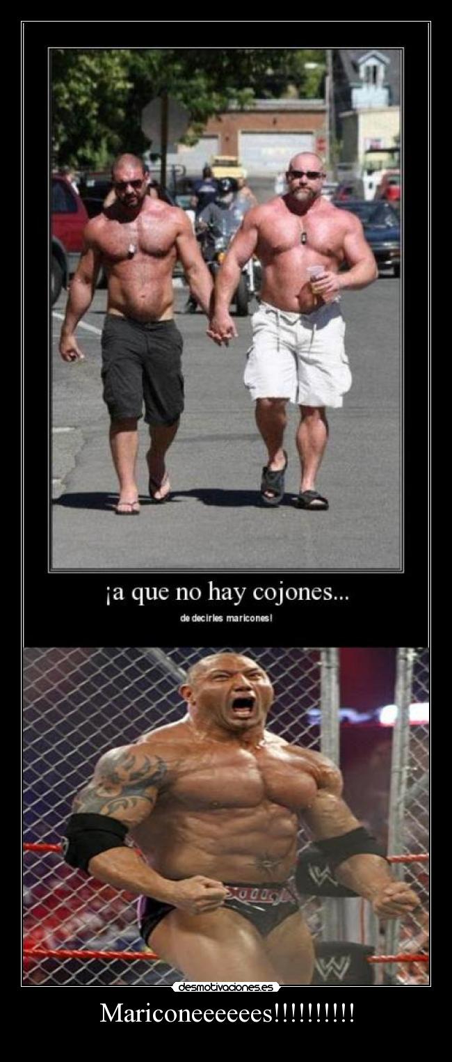 Mariconeeeeees!!!!!!!!!! - 