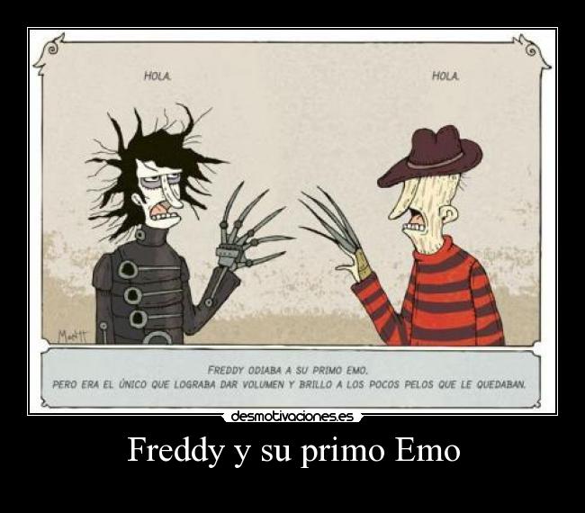 Freddy y su primo Emo - 