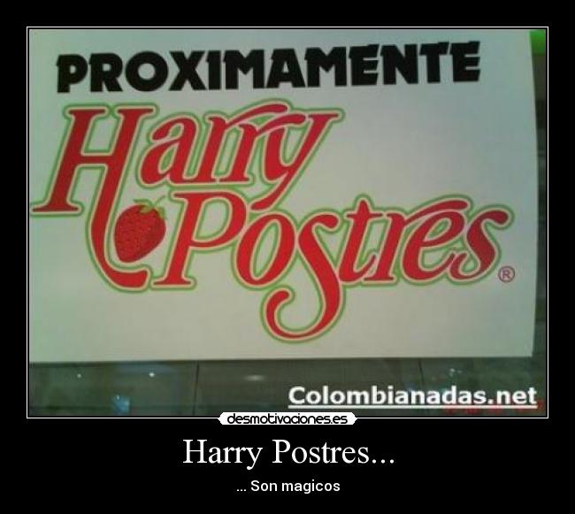 carteles harry desmotivaciones