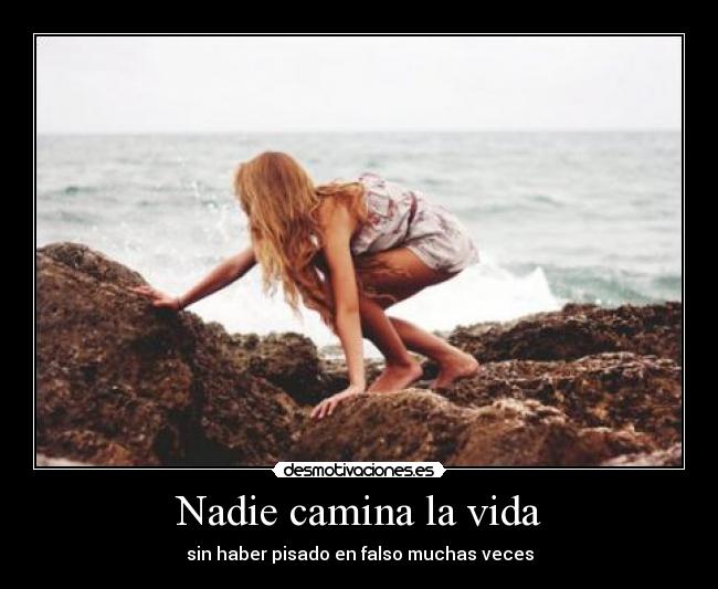 Nadie camina la vida - 