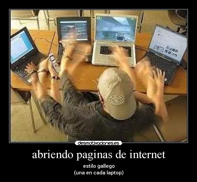 abriendo paginas de internet - 