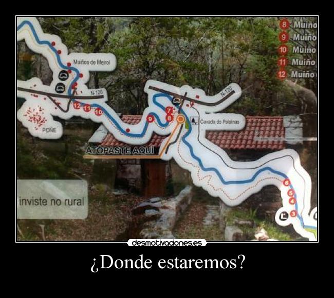 ¿Donde estaremos? -
