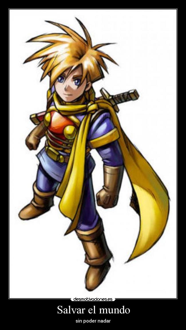 Salvar el mundo - sin poder nadar