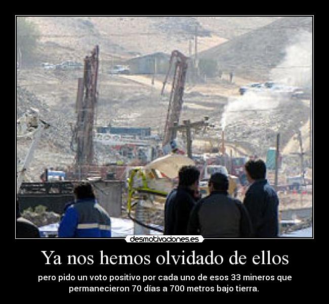 Ya nos hemos olvidado de ellos - 