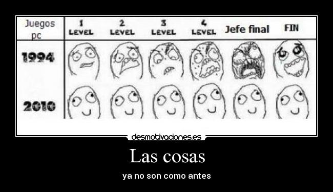Las cosas -