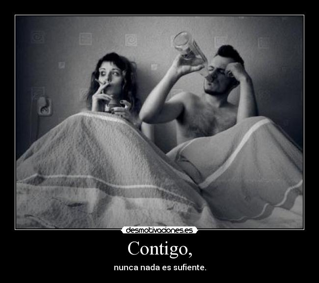 Contigo, - 