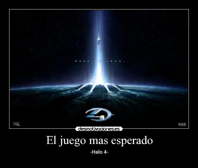 El juego mas esperado - -Halo 4-