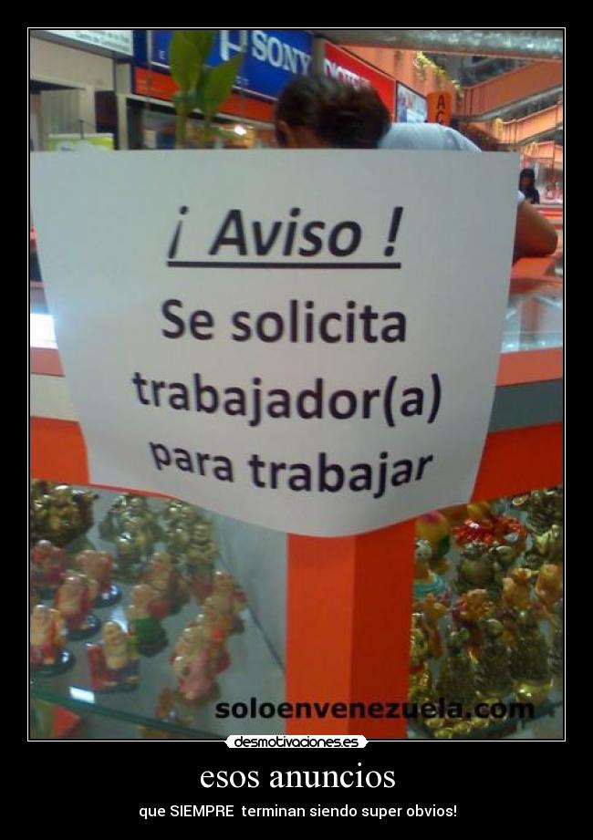 esos anuncios - 