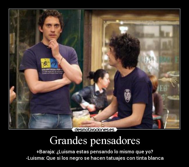 Grandes pensadores -