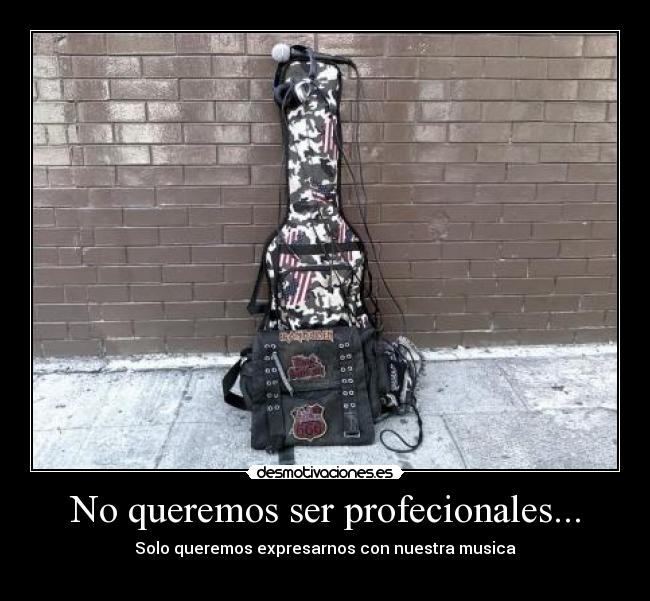carteles musica desmotivaciones