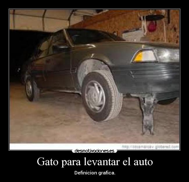 Gato para levantar el auto - 