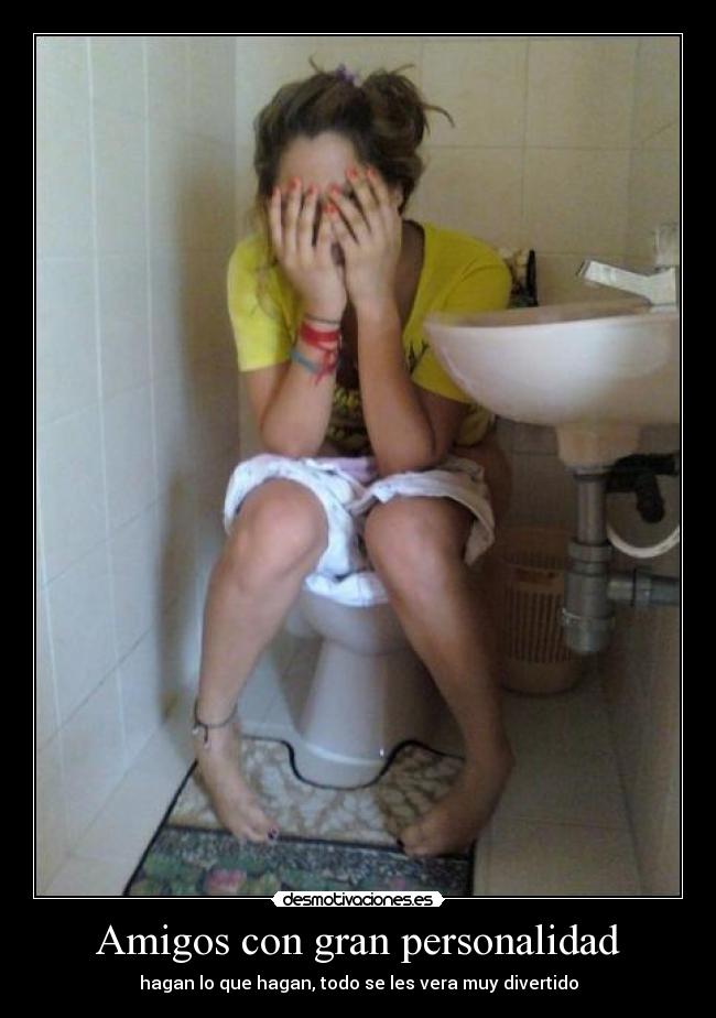 Amigos con gran personalidad - hagan lo que hagan, todo se les vera muy divertido