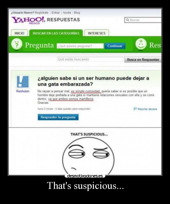 Thats suspicious... -