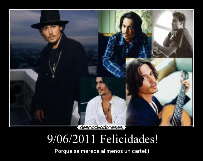 9/06/2011 Felicidades! - Porque se merece al menos un cartel:)