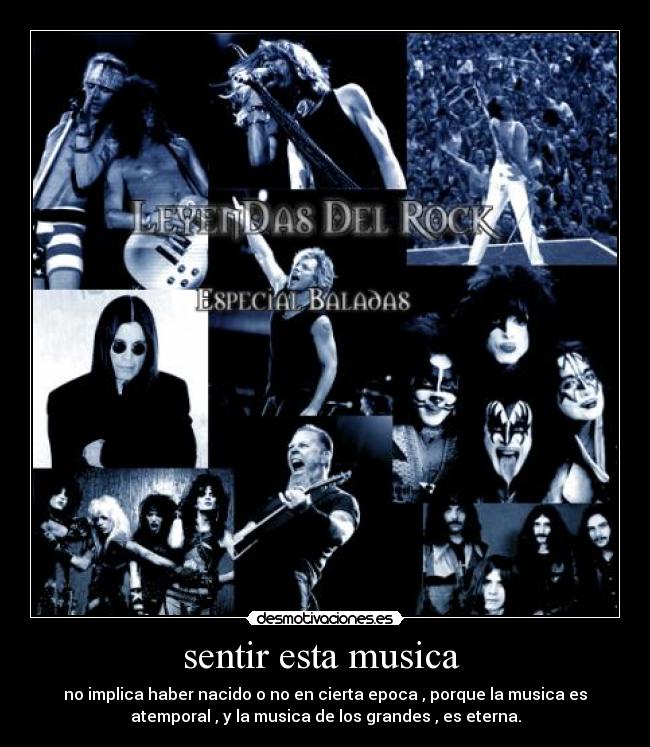 sentir esta musica  - 