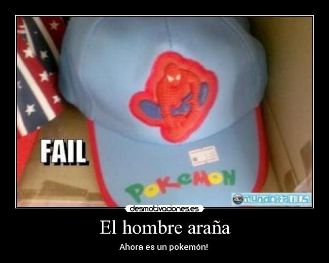 El hombre araña - Ahora es un pokemón!