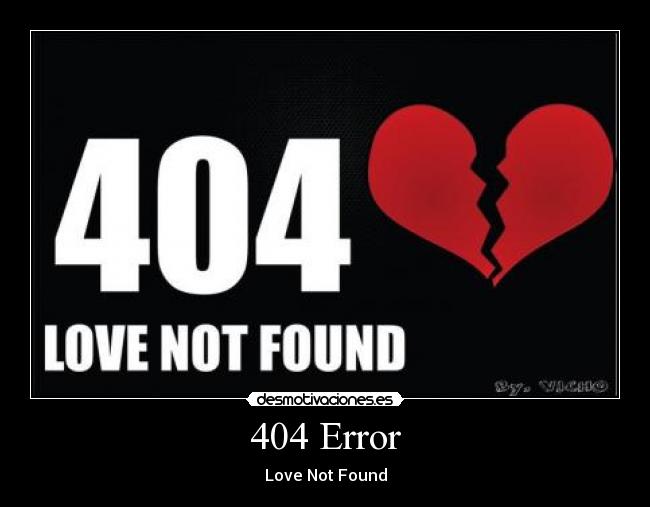 404 Error -