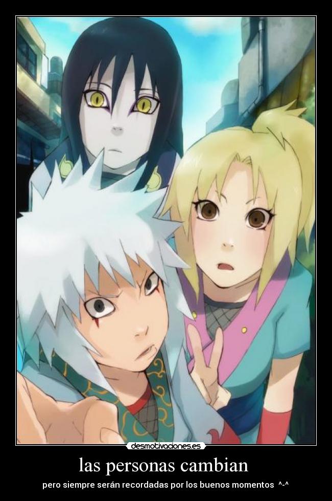 las personas cambian  - 