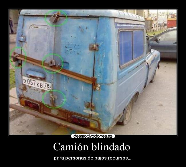 Camión blindado -