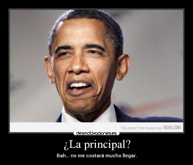 ¿La principal? - 