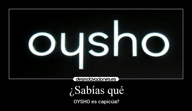 ¿Sabías qué - OYSHO es capicúa?