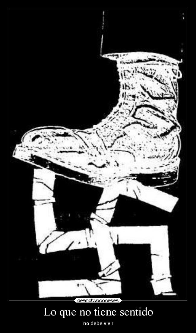 Lo que no tiene sentido -