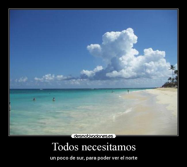 Todos necesitamos -
