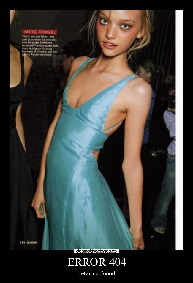 ERROR 404 - Tetas not found