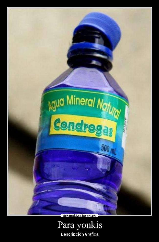Para yonkis - Descripción Grafica