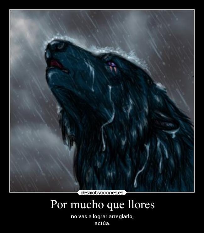 Por mucho que llores - 