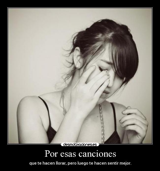 Por esas canciones -