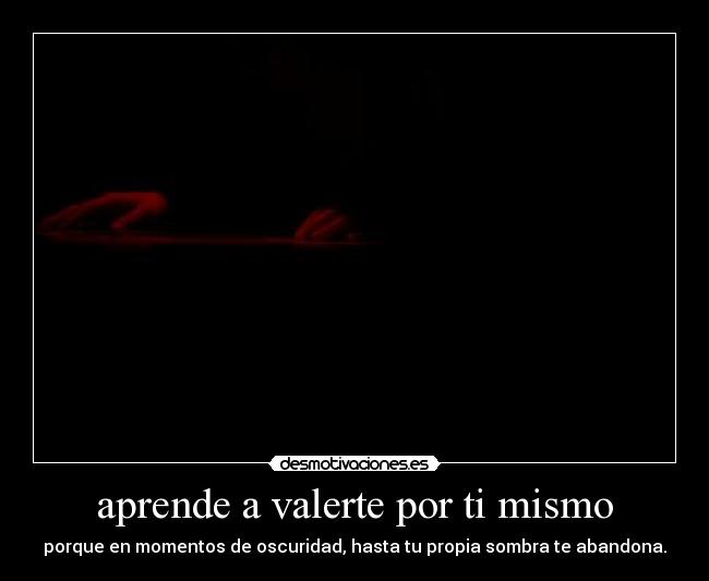 aprende a valerte por ti mismo - 