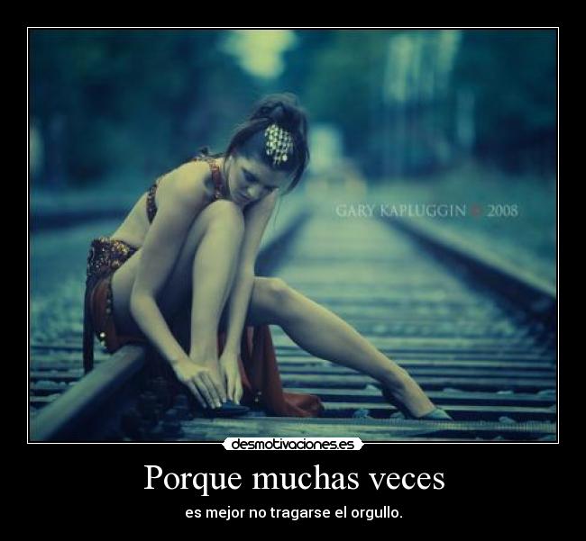 Porque muchas veces - 