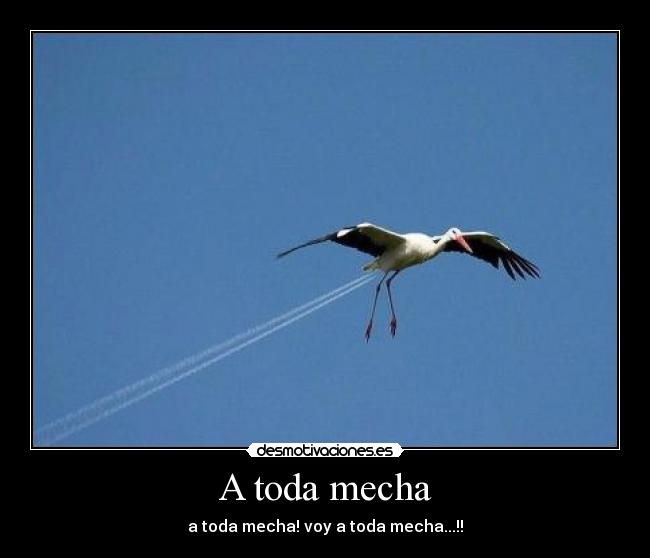 A toda mecha -